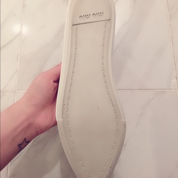 Brand new miu miu sneaker 💯 Authentic-size 37 - Picture 5 of 8